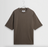 Milton SS TeeEmorised Cotton in Charcoal