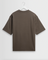 Milton SS TeeEmorised Cotton in Charcoal
