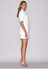 Short Sleeve Blazer Dress in Ivory