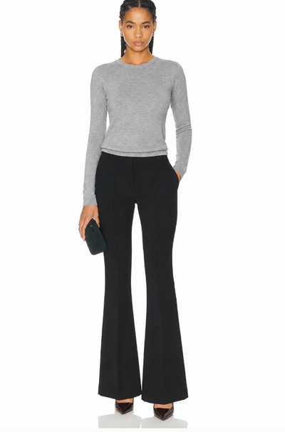 Lightweight Cashmere Sweater in Grey
