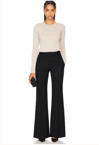 Lightweight Cashmere Sweater in Oatmeal