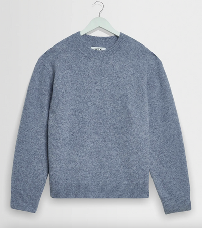 Wilde Crew Fluffy WoolBend in Pale Blue