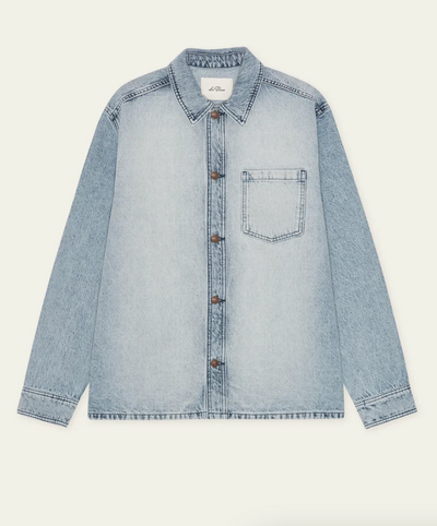 Bleached Denim Overshirt