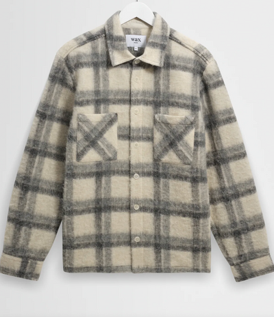 Whiting Overshirt in Ecru