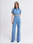 Side Slit Bell Bottom Trouser