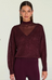 Vada Sweater in Bordeaux