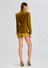 Cuper Velvet Blazer in Ochre
