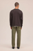 Pete LS Tee in Deep Truffle