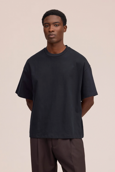 Pete SS Tee in Black