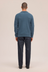 Danny Full Zip Sweater in Harbor Night