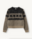 Roma Argyle Knit