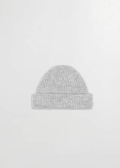Rib Alpaca Blend Beanie
