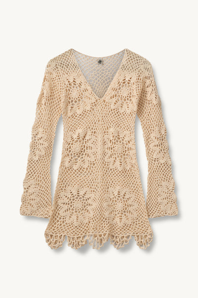 Egypt Short Crochet Dress