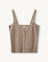 Como Bustier Top