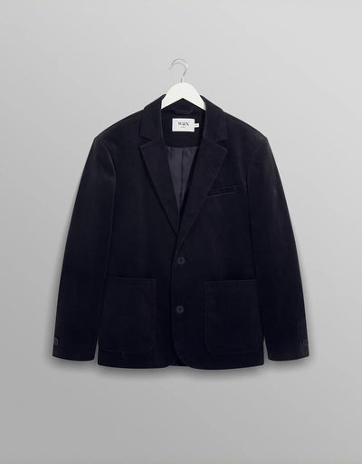 Fintry Blazer - Navy Cordouroy