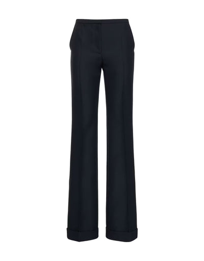 Techno Grain de Poudre Trousers - Navy