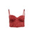 Cropped Hamptons Bustier - Cinnamon