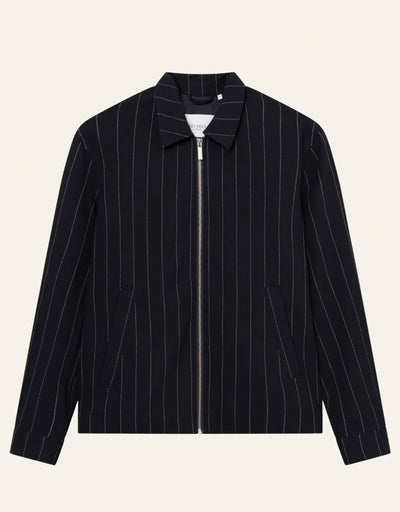 Como Coach Twill Pinstripe Jacket