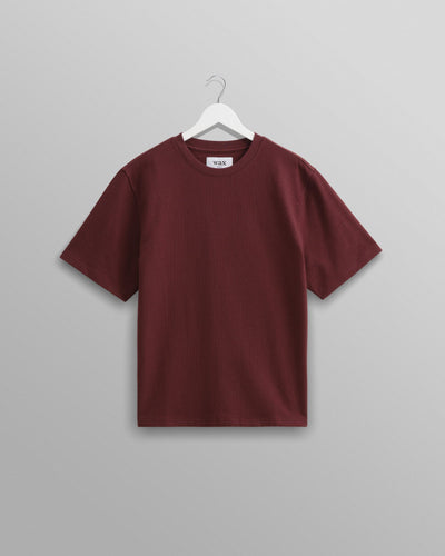 Dean SS Tee - Jolt - Burgundy