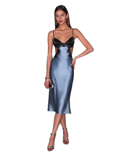 Sill and Lace Cutout Slip