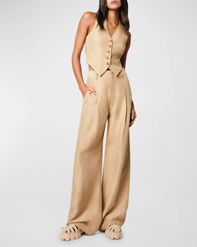 Pleated Suit Trouser