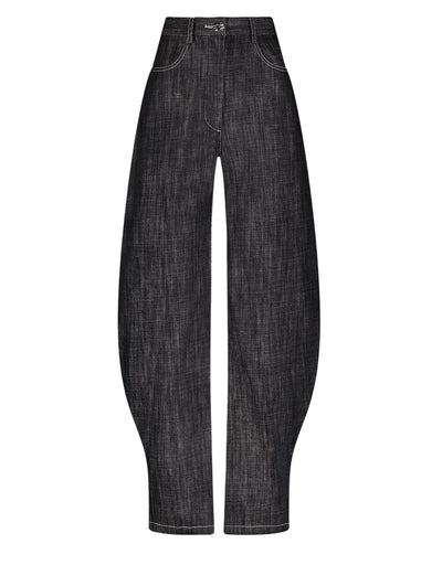 High-Waist Barrel Jean