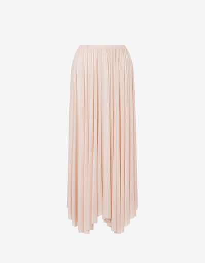 Longuette Skirt in Stretch Jersey