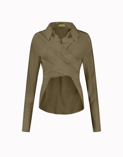 Sabinas Silk Shirt - Cumin