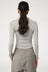 Simon Long Sleeve Top-Heather Grey