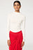 Simon Long Sleeve Top-White