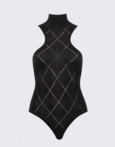 Sleeveless Knit Bodysuit