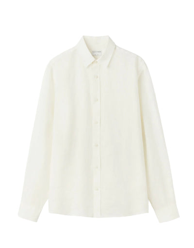 Spenser Linen Business Shirt-Off White