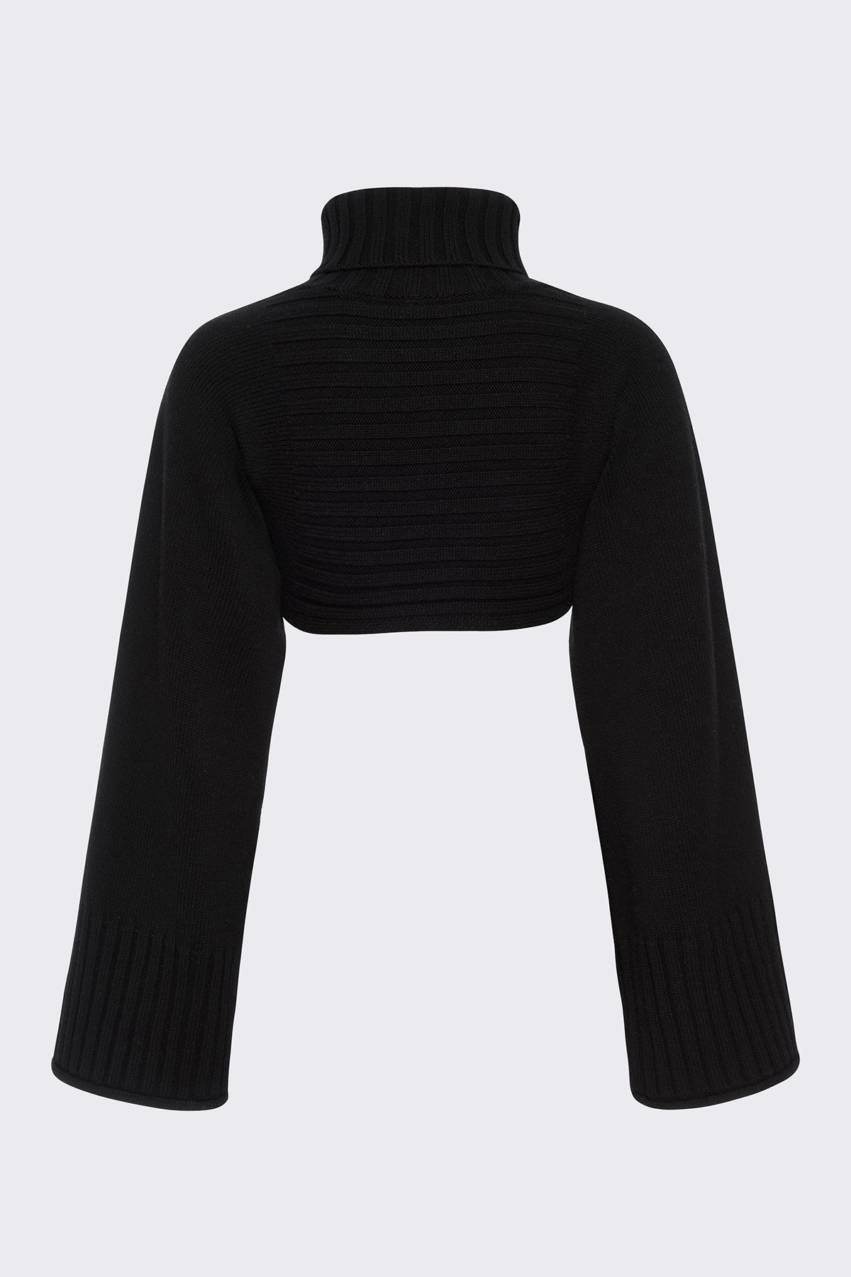 Cropped Turtleneck Sweater
