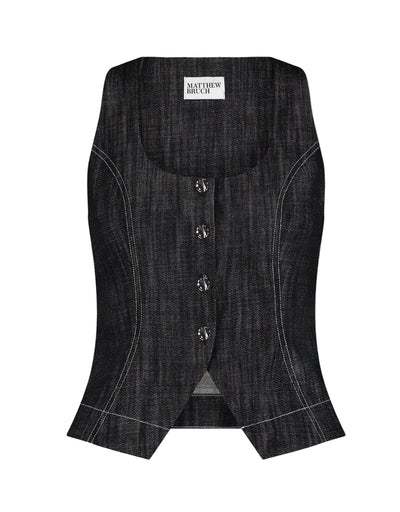 Scoop Neck Vest