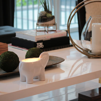 White Elephant Candle