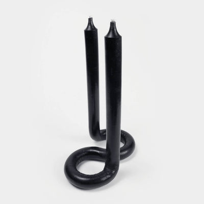 Twist Candle-Black