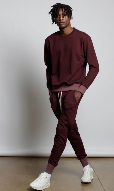 Knit Jogger w/ Knee Darts