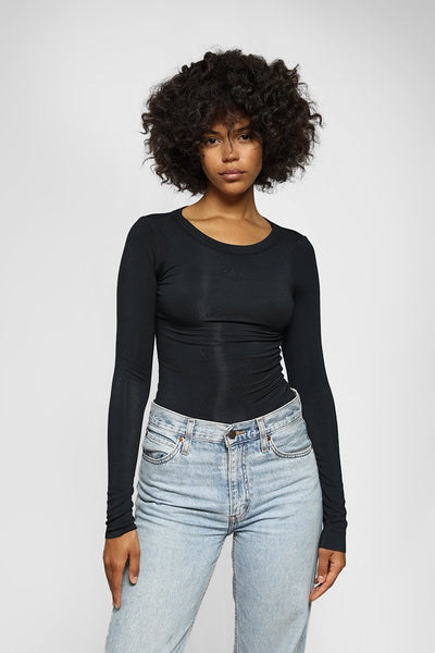 No Bra Club LS Crew