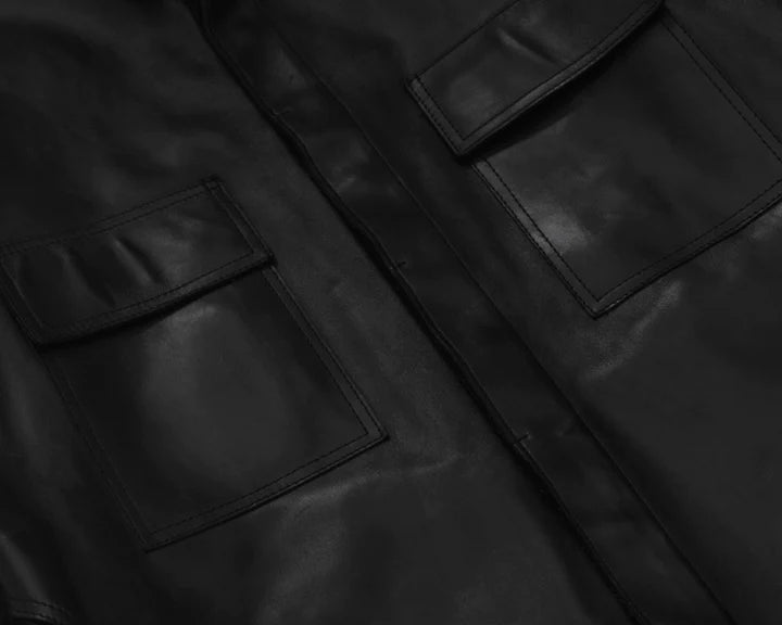 Leather Deck Jacket