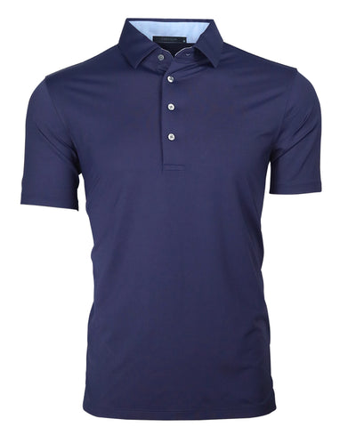 Cayuse Indigo Polo