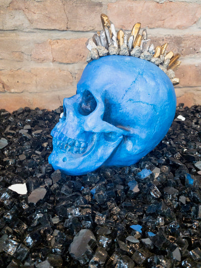 Memento Mori Mohawk Skulls