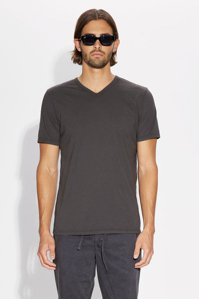 Classic V-Neck-Charcoal