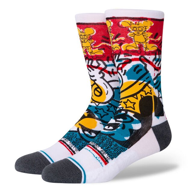 Mickey Mouse x Keith Haring Crew Sock