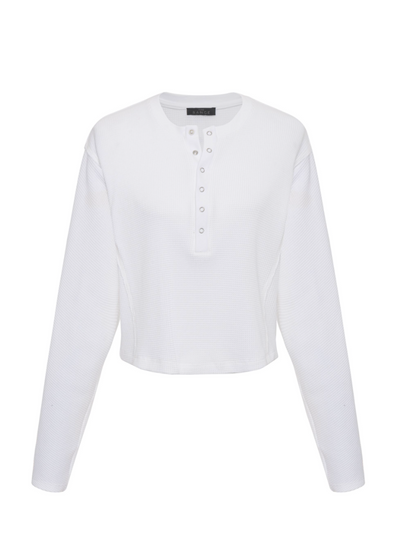 Stark Waffle Knit Henley