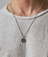 Silver Minimal Hallmark Necklace