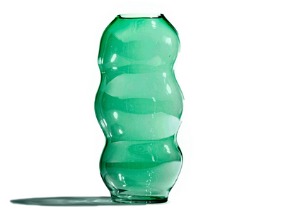 Muse Vase Large - Emerald