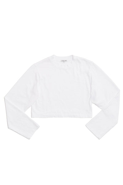 Tokyo Crop Shirt-White