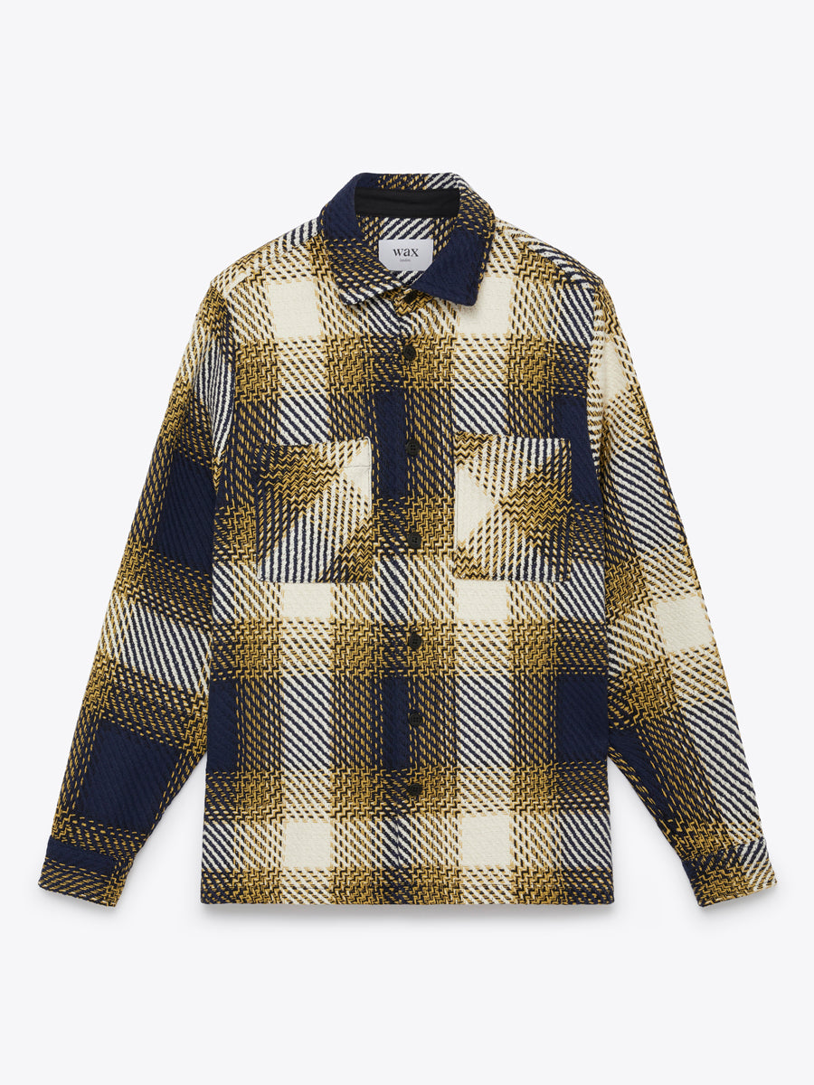 Whiting Overshirt - Ombre Check