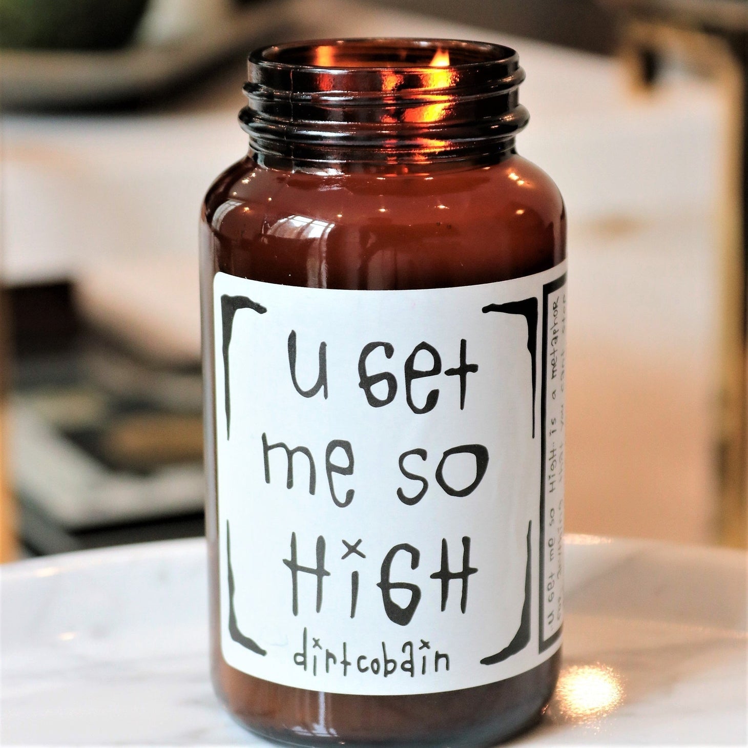 "U Get Me So High" Candle