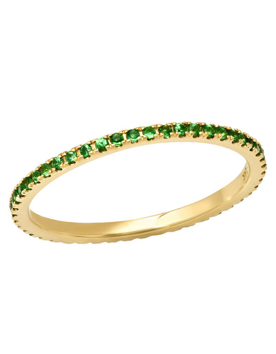 14K Yellow Gold Eternity Band